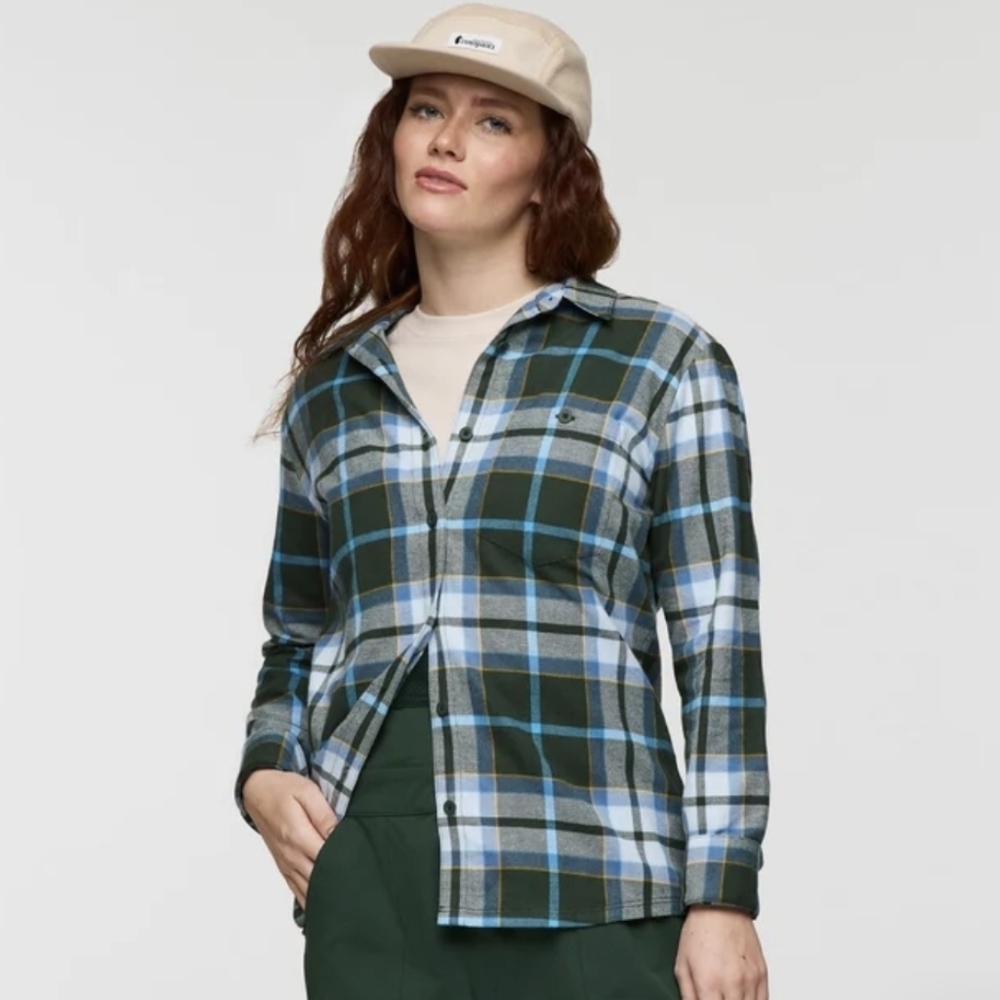 NWT Cotopaxi Quedo Flannel Shirt-Cargo Plaid